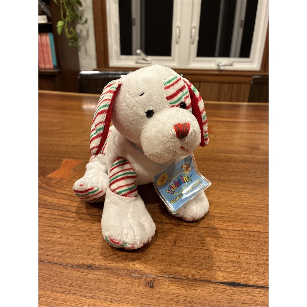 Webkinz Peppermint Puppy Ganz Plush Code Status Unknown